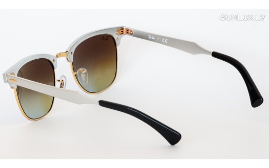 Ray-Ban Clubmaster Aluminum (RB3507 137/7Q 49mm) saules brilles